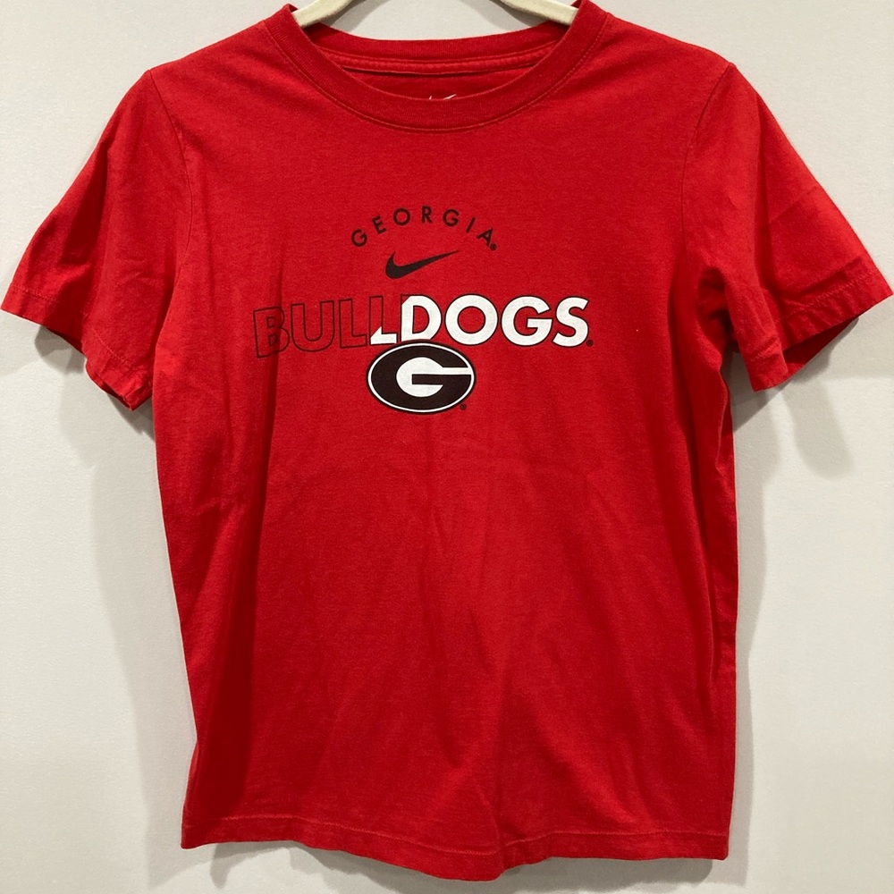Nike Red Georgia Bulldogs T-Shirt Youth UGA